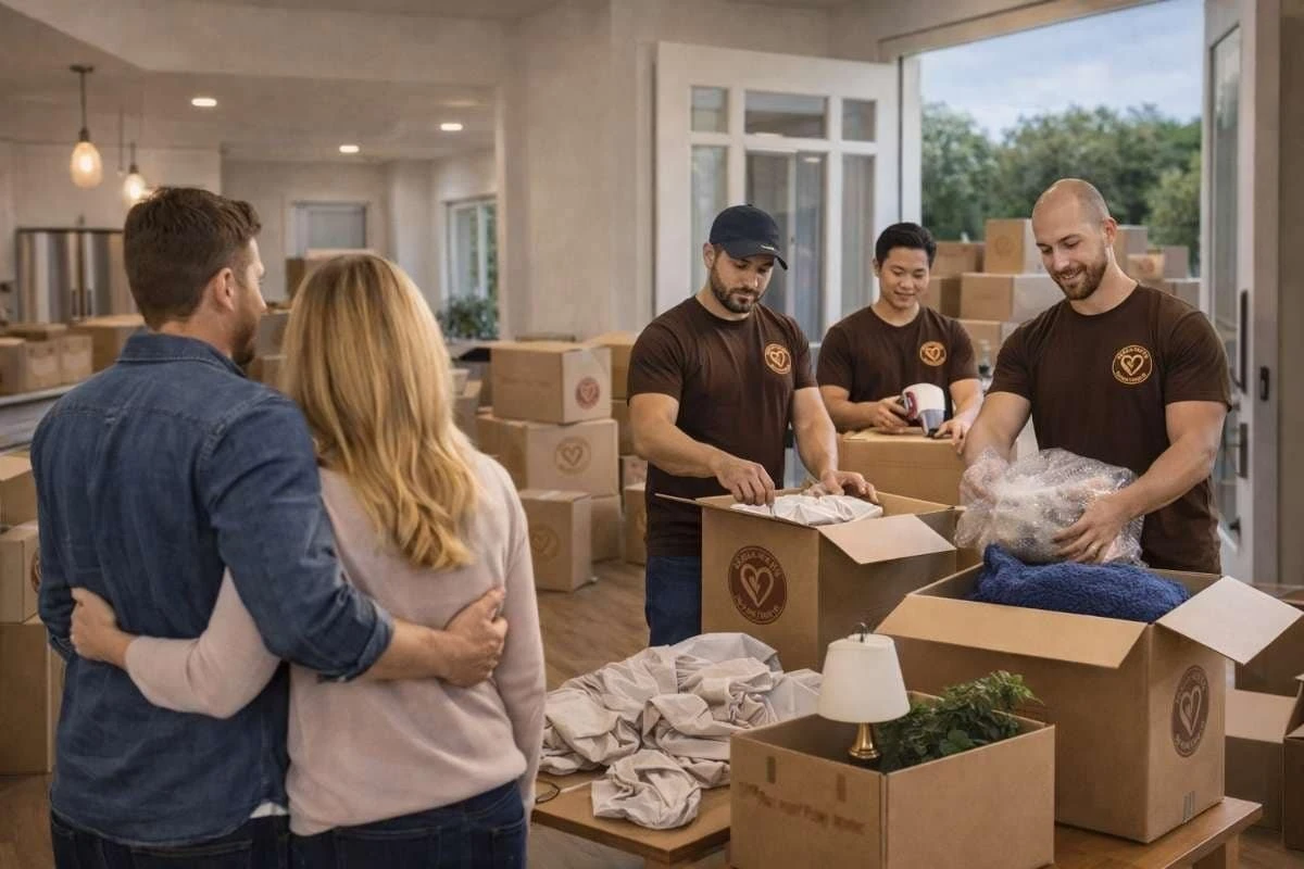 Smart Penny Moving packing service in Houston