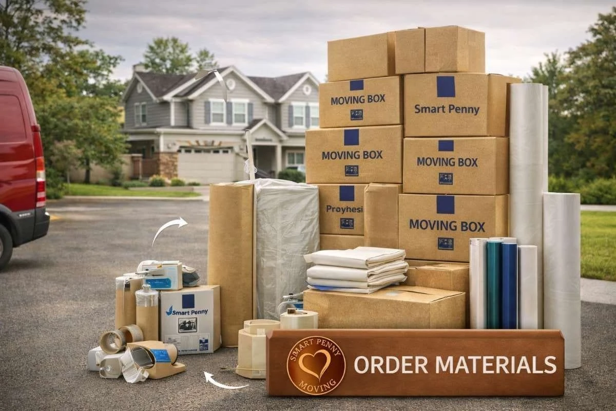 Smart Penny Moving packing materials