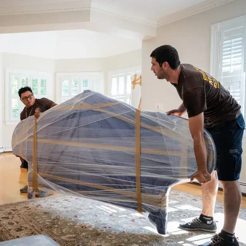 Everything Gets Wrapped Before It Moves